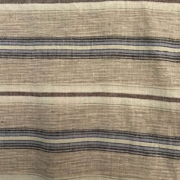 Patagonia Kids Lg Dress Tarkine Stripe Marrow Grey Organic Cotton - Picture 8 of 9